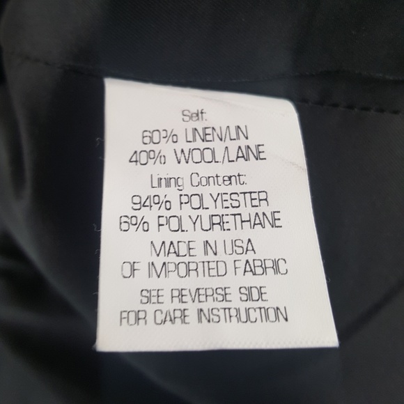 Theory Grey Pin dot Blazer sz 4 - Picture 5 of 8